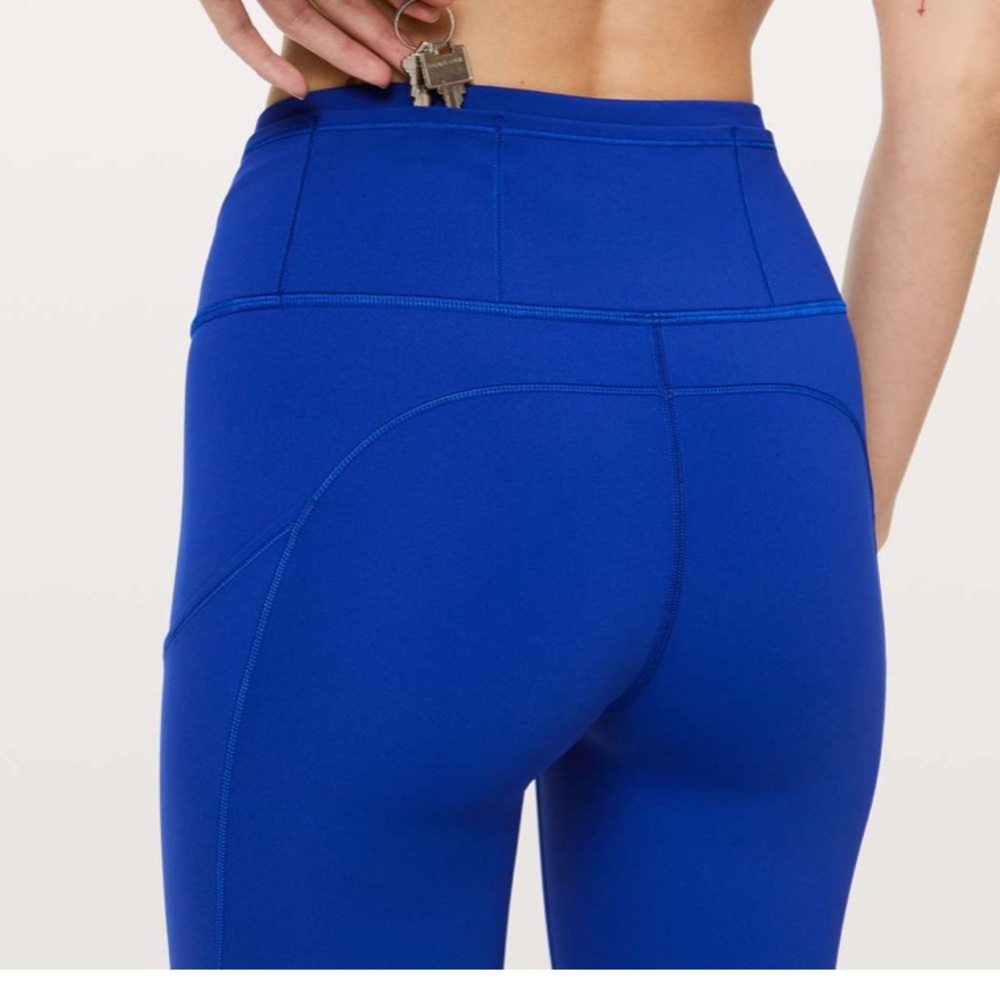 Lululemon Fast & Free 7/8 Tight I *Non-Reflective Nulux 25" Sz 4